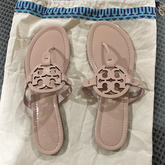 Tory Burch Shoes - Tory Burch Blush Pink Thong Sandals